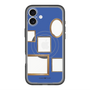 スリムプロテクションプレミアムケース with MagSafe［ Photo Frames - Blue ］