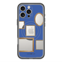 スリムプロテクションプレミアムケース with MagSafe［ Photo Frames - Blue ］