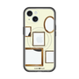 スリムプロテクションプレミアムケース with MagSafe［ Photo Frames - Ivory ］