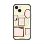 スリムプロテクションプレミアムケース with MagSafe［ Photo Frames - Ivory ］