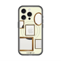 スリムプロテクションプレミアムケース with MagSafe［ Photo Frames - Ivory ］