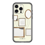 スリムプロテクションプレミアムケース with MagSafe［ Photo Frames - Ivory ］