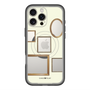 スリムプロテクションプレミアムケース with MagSafe［ Photo Frames - Ivory ］