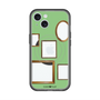 スリムプロテクションプレミアムケース with MagSafe［ Photo Frames - Light Green ］