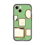スリムプロテクションプレミアムケース with MagSafe［ Photo Frames - Light Green ］