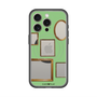 スリムプロテクションプレミアムケース with MagSafe［ Photo Frames - Light Green ］