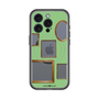 スリムプロテクションプレミアムケース with MagSafe［ Photo Frames - Light Green ］