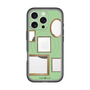 スリムプロテクションプレミアムケース with MagSafe［ Photo Frames - Light Green ］