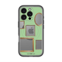 スリムプロテクションプレミアムケース with MagSafe［ Photo Frames - Light Green ］