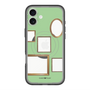 スリムプロテクションプレミアムケース with MagSafe［ Photo Frames - Light Green ］