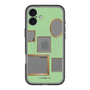 スリムプロテクションプレミアムケース with MagSafe［ Photo Frames - Light Green ］