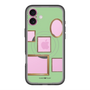 スリムプロテクションプレミアムケース with MagSafe［ Photo Frames - Light Green ］