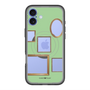 スリムプロテクションプレミアムケース with MagSafe［ Photo Frames - Light Green ］