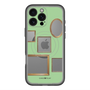 スリムプロテクションプレミアムケース with MagSafe［ Photo Frames - Light Green ］