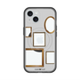 スリムプロテクションプレミアムケース with MagSafe［ Photo Frames - Light Gray ］