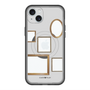 スリムプロテクションプレミアムケース with MagSafe［ Photo Frames - Light Gray ］