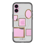 スリムプロテクションプレミアムケース with MagSafe［ Photo Frames - Light Gray ］
