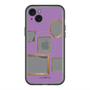スリムプロテクションプレミアムケース with MagSafe［ Photo Frames - Purple ］