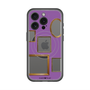 スリムプロテクションプレミアムケース with MagSafe［ Photo Frames - Purple ］