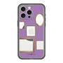 スリムプロテクションプレミアムケース with MagSafe［ Photo Frames - Purple ］