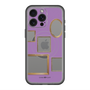 スリムプロテクションプレミアムケース with MagSafe［ Photo Frames - Purple ］