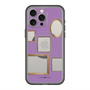 スリムプロテクションプレミアムケース with MagSafe［ Photo Frames - Purple ］