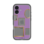 スリムプロテクションプレミアムケース with MagSafe［ Photo Frames - Purple ］