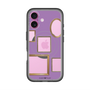 スリムプロテクションプレミアムケース with MagSafe［ Photo Frames - Purple ］