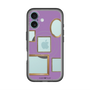 スリムプロテクションプレミアムケース with MagSafe［ Photo Frames - Purple ］