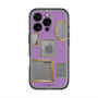 スリムプロテクションプレミアムケース with MagSafe［ Photo Frames - Purple ］