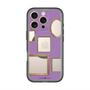 スリムプロテクションプレミアムケース with MagSafe［ Photo Frames - Purple ］
