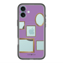 スリムプロテクションプレミアムケース with MagSafe［ Photo Frames - Purple ］