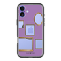 スリムプロテクションプレミアムケース with MagSafe［ Photo Frames - Purple ］