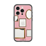スリムプロテクションプレミアムケース with MagSafe［ Photo Frames - Pink ］
