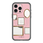 スリムプロテクションプレミアムケース with MagSafe［ Photo Frames - Pink ］