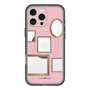 スリムプロテクションプレミアムケース with MagSafe［ Photo Frames - Pink ］