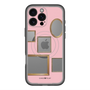スリムプロテクションプレミアムケース with MagSafe［ Photo Frames - Pink ］