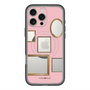 スリムプロテクションプレミアムケース with MagSafe［ Photo Frames - Pink ］