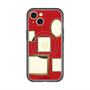 スリムプロテクションプレミアムケース with MagSafe［ Photo Frames - Red ］