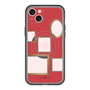 スリムプロテクションプレミアムケース with MagSafe［ Photo Frames - Red ］