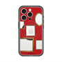 スリムプロテクションプレミアムケース with MagSafe［ Photo Frames - Red ］