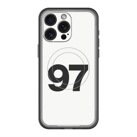 スリムプロテクションプレミアムケース with MagSafe［ No.97 - White ］