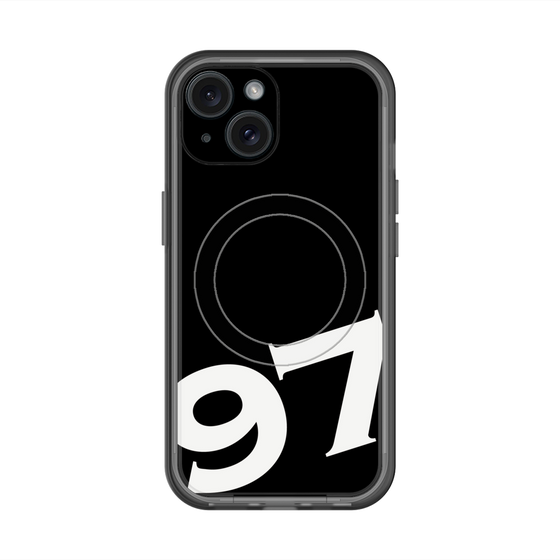 スリムプロテクションプレミアムケース with MagSafe［ No.97 - Black ］