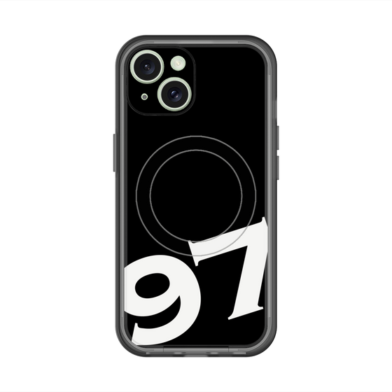 スリムプロテクションプレミアムケース with MagSafe［ No.97 - Black ］