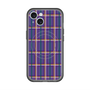 スリムプロテクションプレミアムケース with MagSafe［ Tartan Check - Purple ］