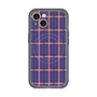 スリムプロテクションプレミアムケース with MagSafe［ Tartan Check - Purple ］