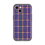 スリムプロテクションプレミアムケース with MagSafe［ Tartan Check - Purple ］