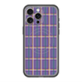スリムプロテクションプレミアムケース with MagSafe［ Tartan Check - Purple ］