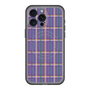 スリムプロテクションプレミアムケース with MagSafe［ Tartan Check - Purple ］