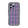 スリムプロテクションプレミアムケース with MagSafe［ Tartan Check - Purple ］